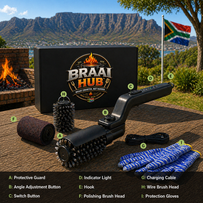 BraaiHub™ PowerClean Braai Kit