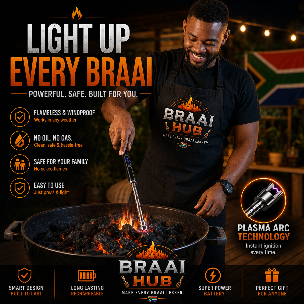 BraaiHub™ Fire X - Lighter